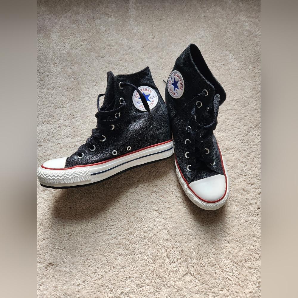 Converse Black High-Top Sneakers